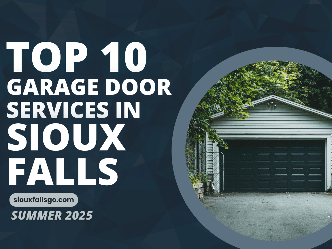 Top 10 Garage Door Services in Sioux Falls